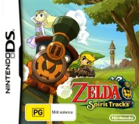 Zelda Spirit Tracks PAL Nintendo DS PAL box art